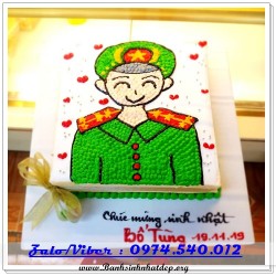 Mẫu Bánh Sinh Nhật Đẹp - A1120